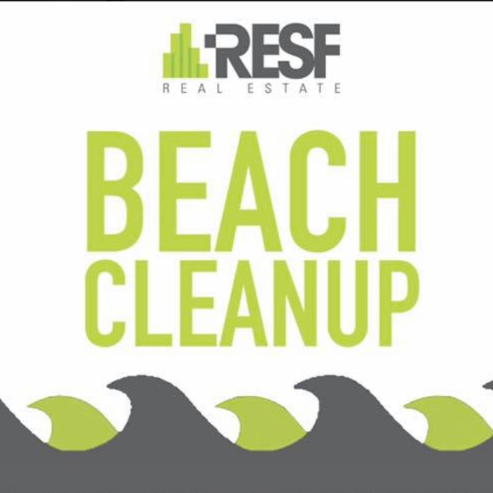 Suns Out. Trash Out. RESF Annual Beach Clean Up