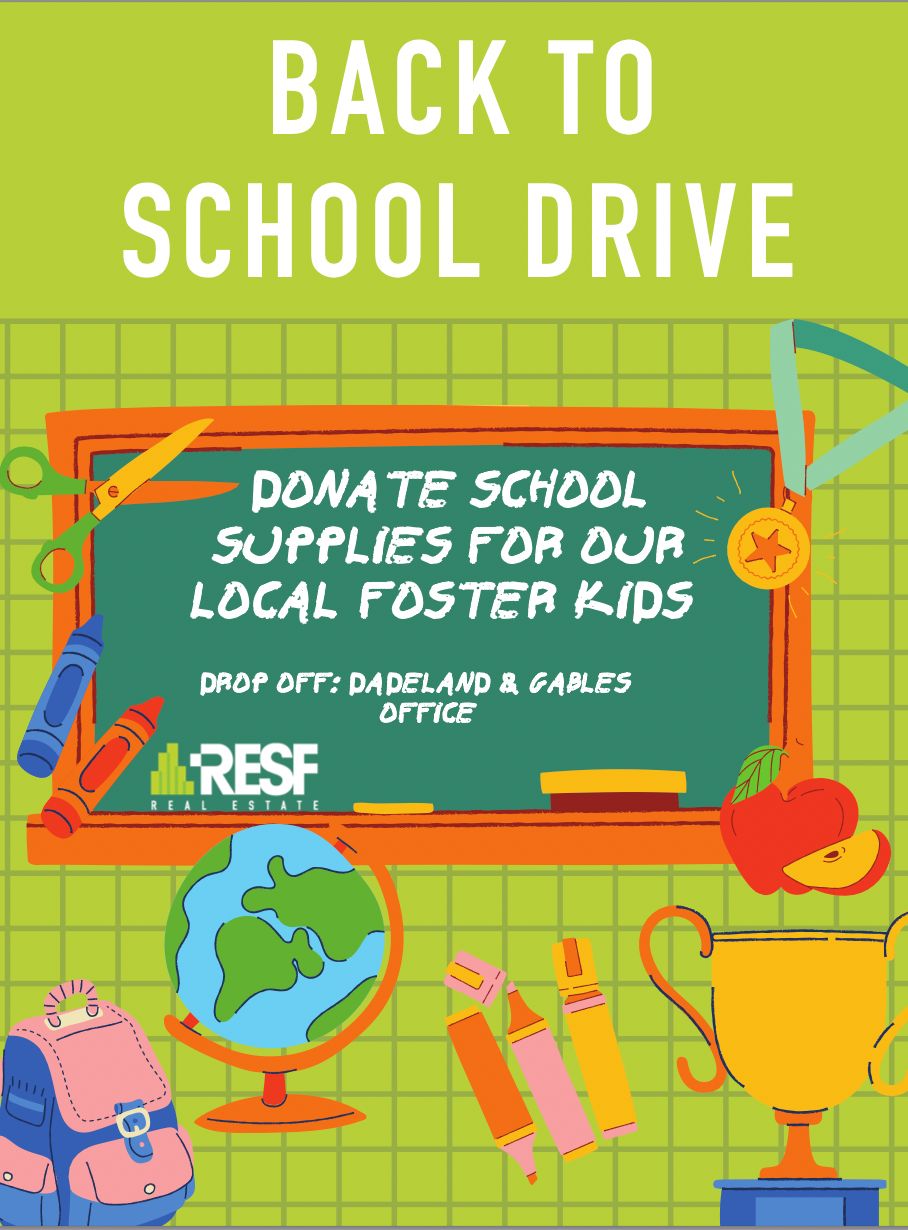 RESF Back to School Drive