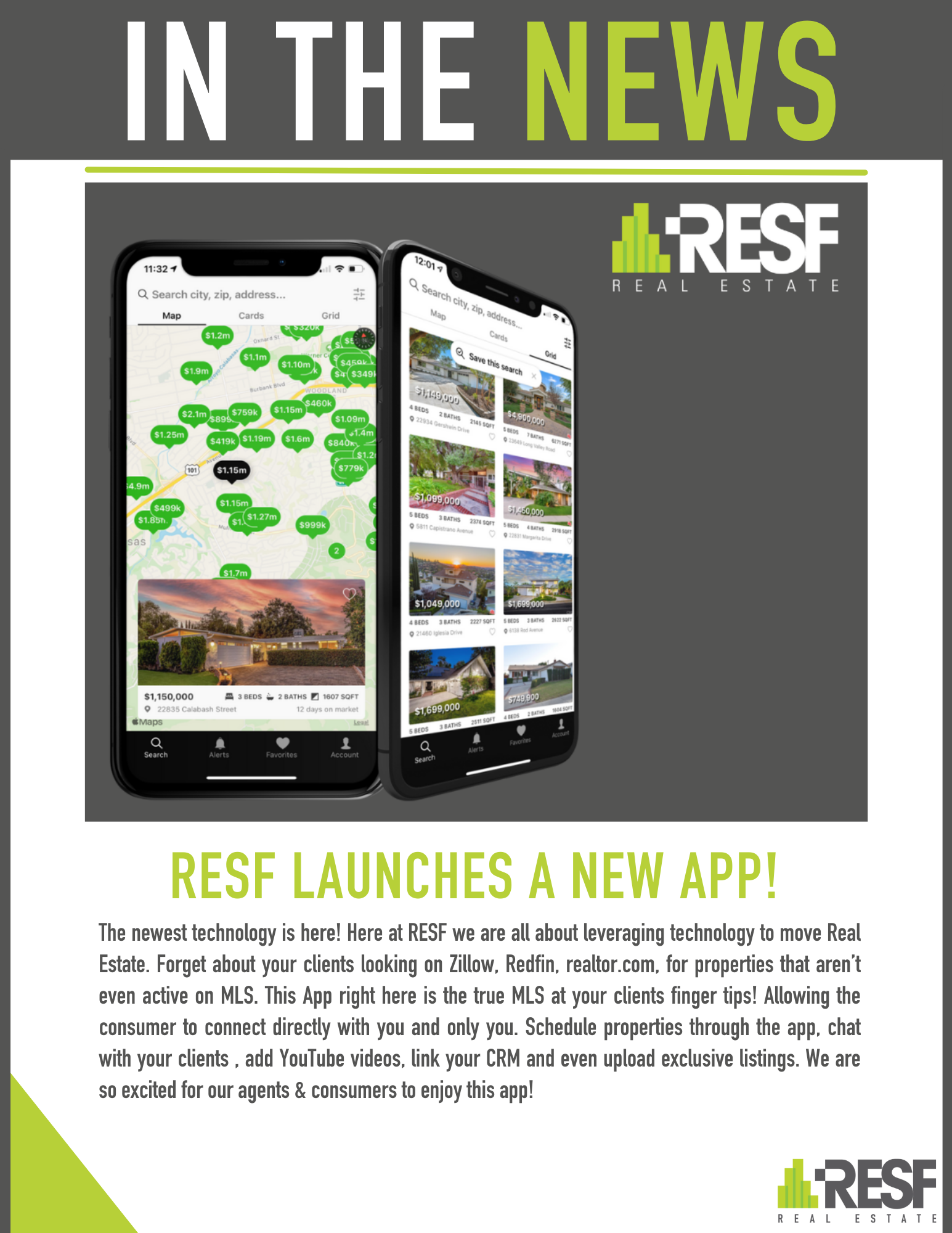 RESF LAUNCHES A NEW APP!