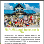 RESF CARES Anual Beach Clean Up 2022