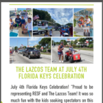The Lazcos Team At July 4th Florida Keys Celebration