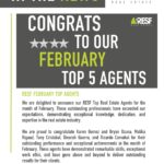 RESF FEBRUARY TOP AGENTS