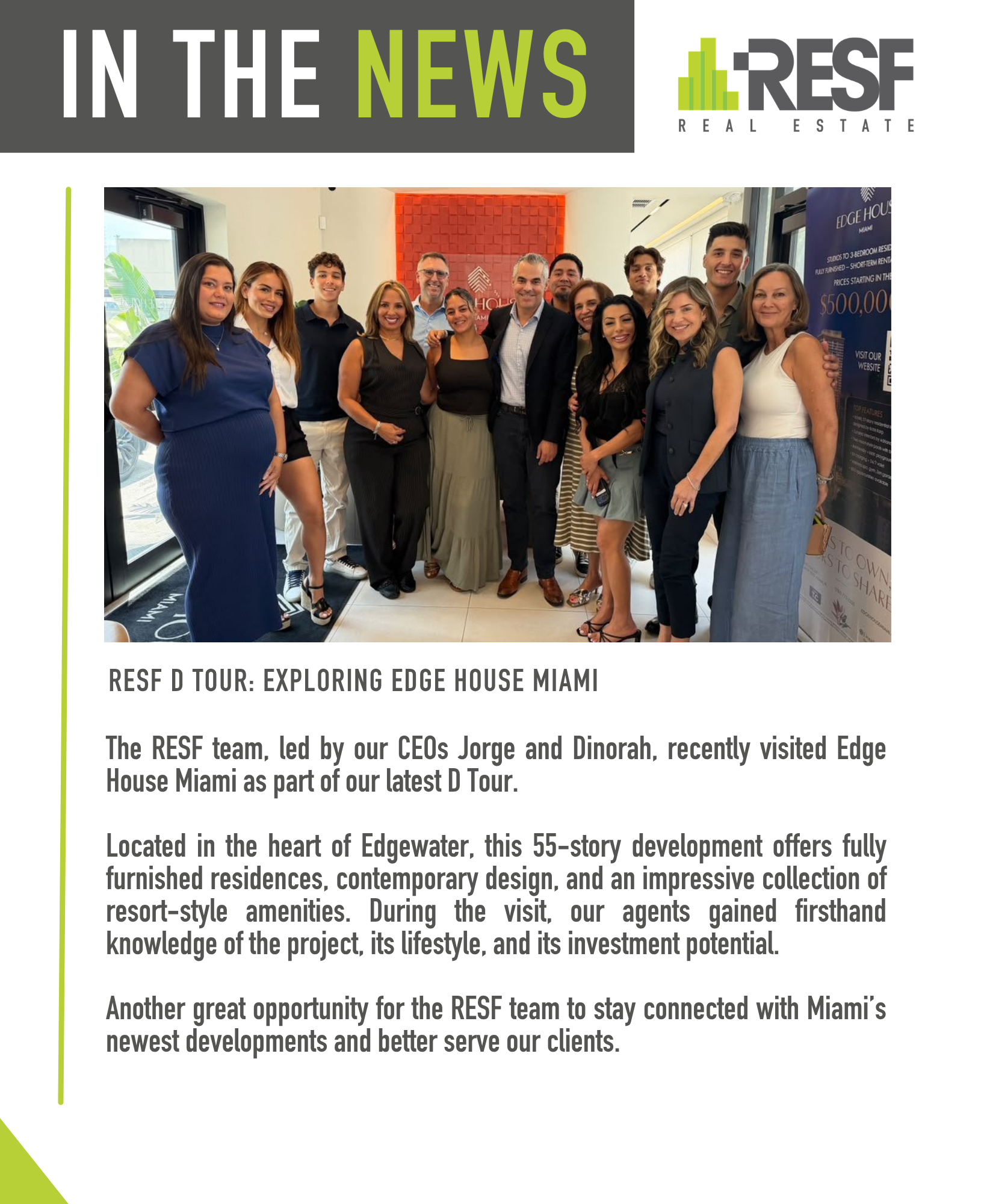 RESF D Tour: Exploring Edge House Miami
