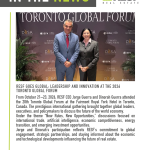 RESF Goes Global: Leadership and Innovation at the 2026 Toronto Global Forum